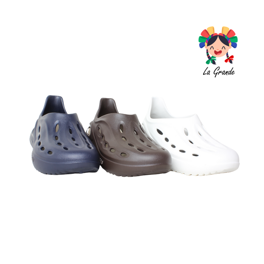 E7211 LOUFU Multicolor Sandalias Ortopédicas Tipo Crocs para Joven y Caballero