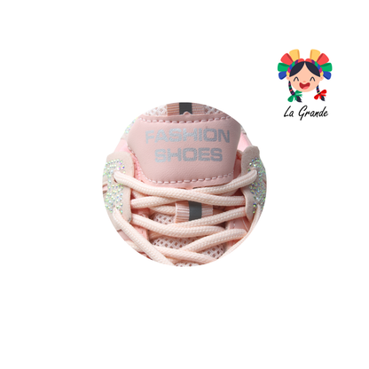 G04-1C FOSUM Rosa Tenis Sint Choclo Estilo Urban para Dama