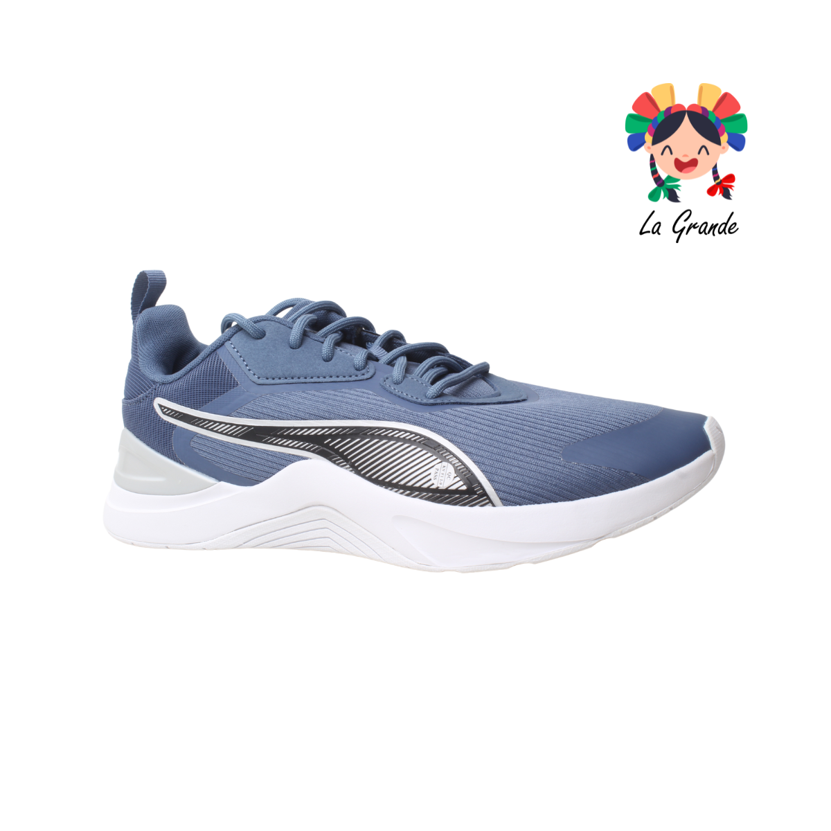 INFUSION PUMA Bco Azul Gris Tenis Importados Originales para Caballero