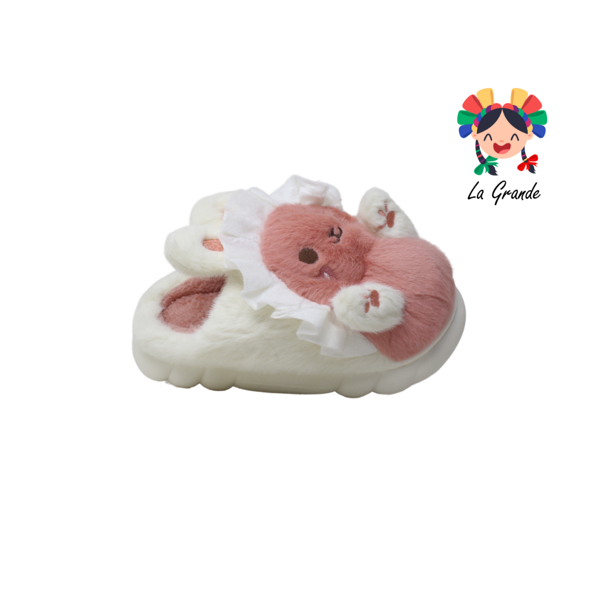 P-2084 TIGRE Conejo Multicolor Sint Pantufla para Niña