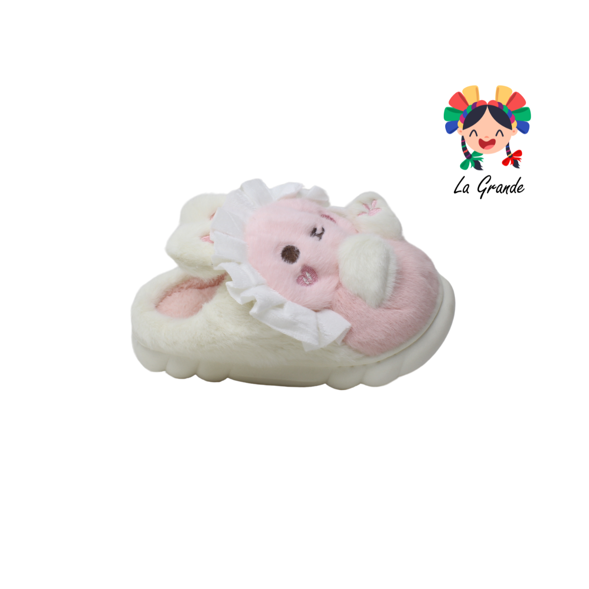 P-2084 TIGRE Conejo Multicolor Sint Pantufla para Niña