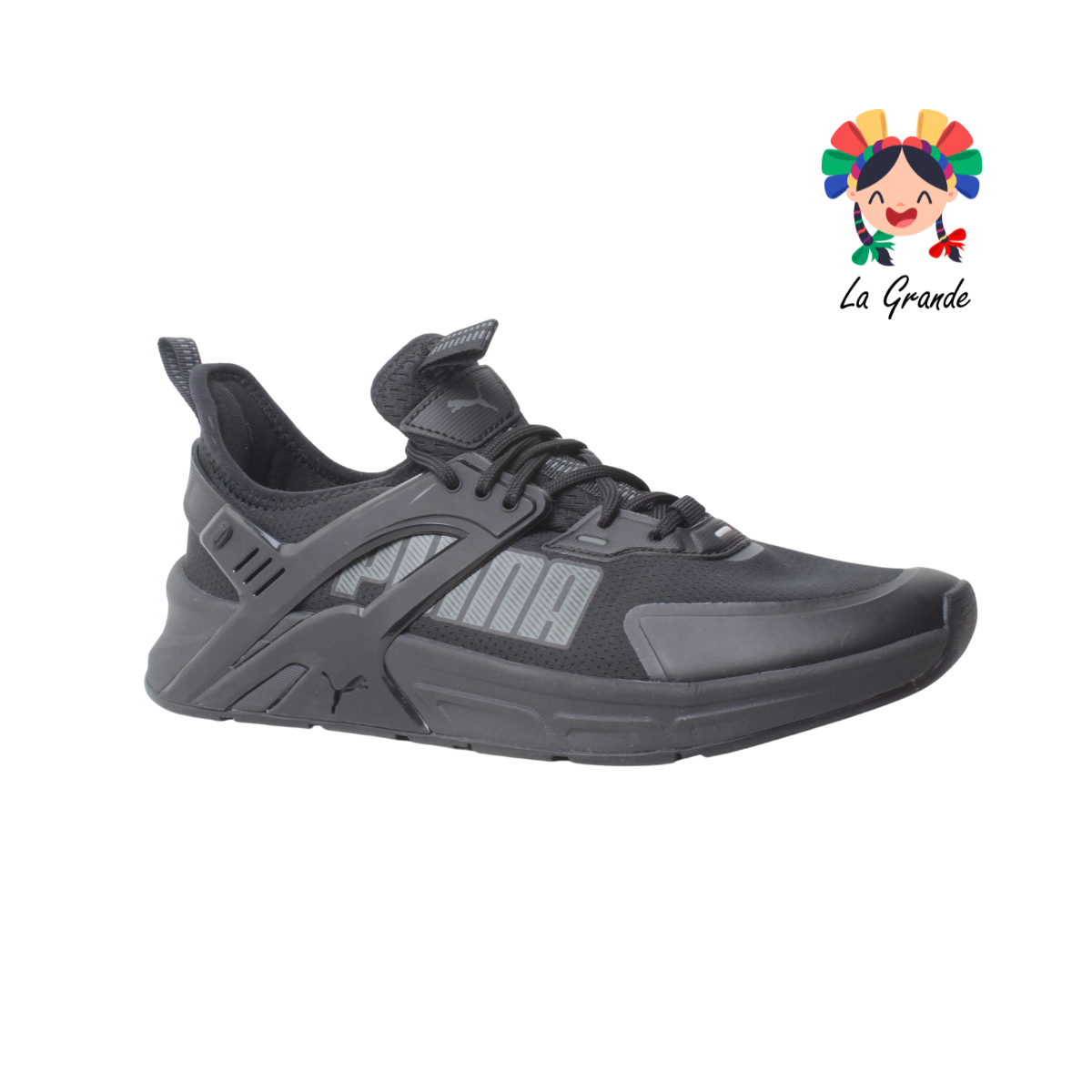 PACER PUMA Negro Tenis Importados Originales Caballero