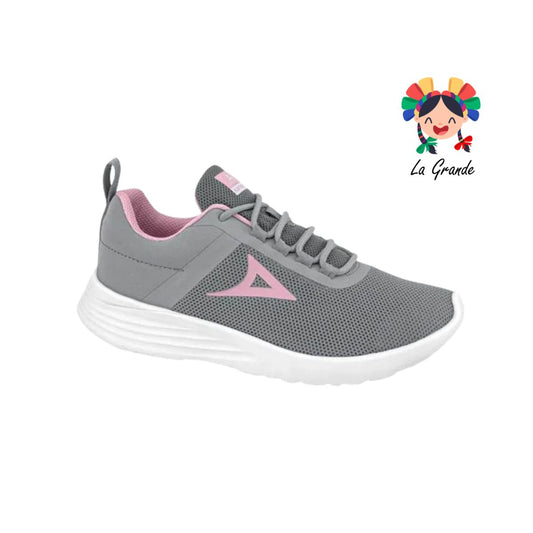 4517 PIRMA Gris rosa blanco tenis deportivo para dama importado Original