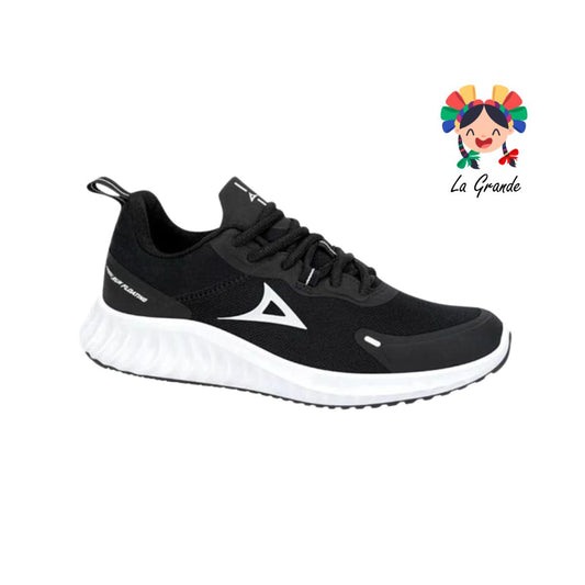 4005 PIRMA Negro blanco tenis deportivo para Joven y Dama  original importado