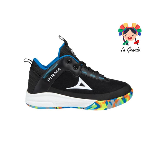 2011 PIRMA Negro confetti tenis deportivo basketball para niño importado original