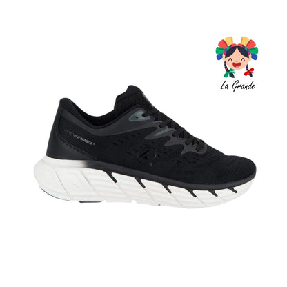 PROKENNEX Negro Blanco Textil Tenis Deportivo para Caballero