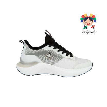 PROKENNEX Textil Gris Negro Tenis para Correr Caballero