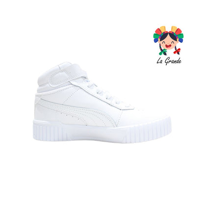 5102 PUMA Blanco Sint Tenis Bota Importado Original para Joven y Dama