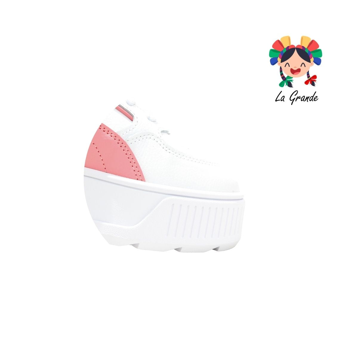 PUMA-KARMEN REBELLE Blanco rosa tenis tipo choclo de plataforma para joven y dama importado Original