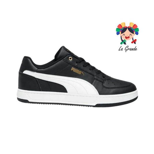 PUMA-CAVEN 2.0 Negro con blanco tenis casual importado original para caballero