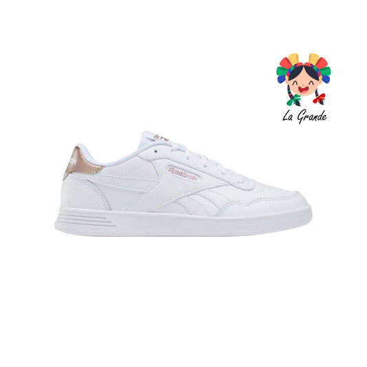 COURT ADVANCE BOLD REEBOK Blanco rosa tenis casual original importado para dama