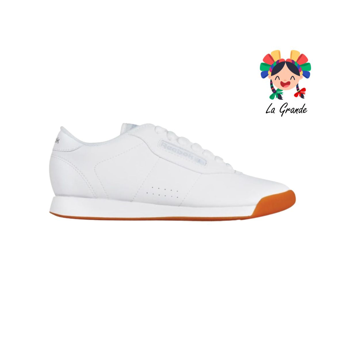 PRINCESS REEBOK Blanco ámbar tenis casual original importado joven, dama y caballero