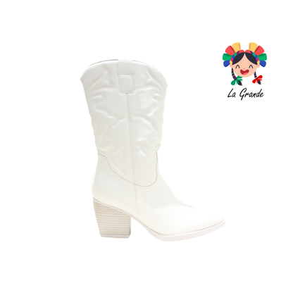 5151 TIERRA BENDITA Latte Beige Bota para Dama