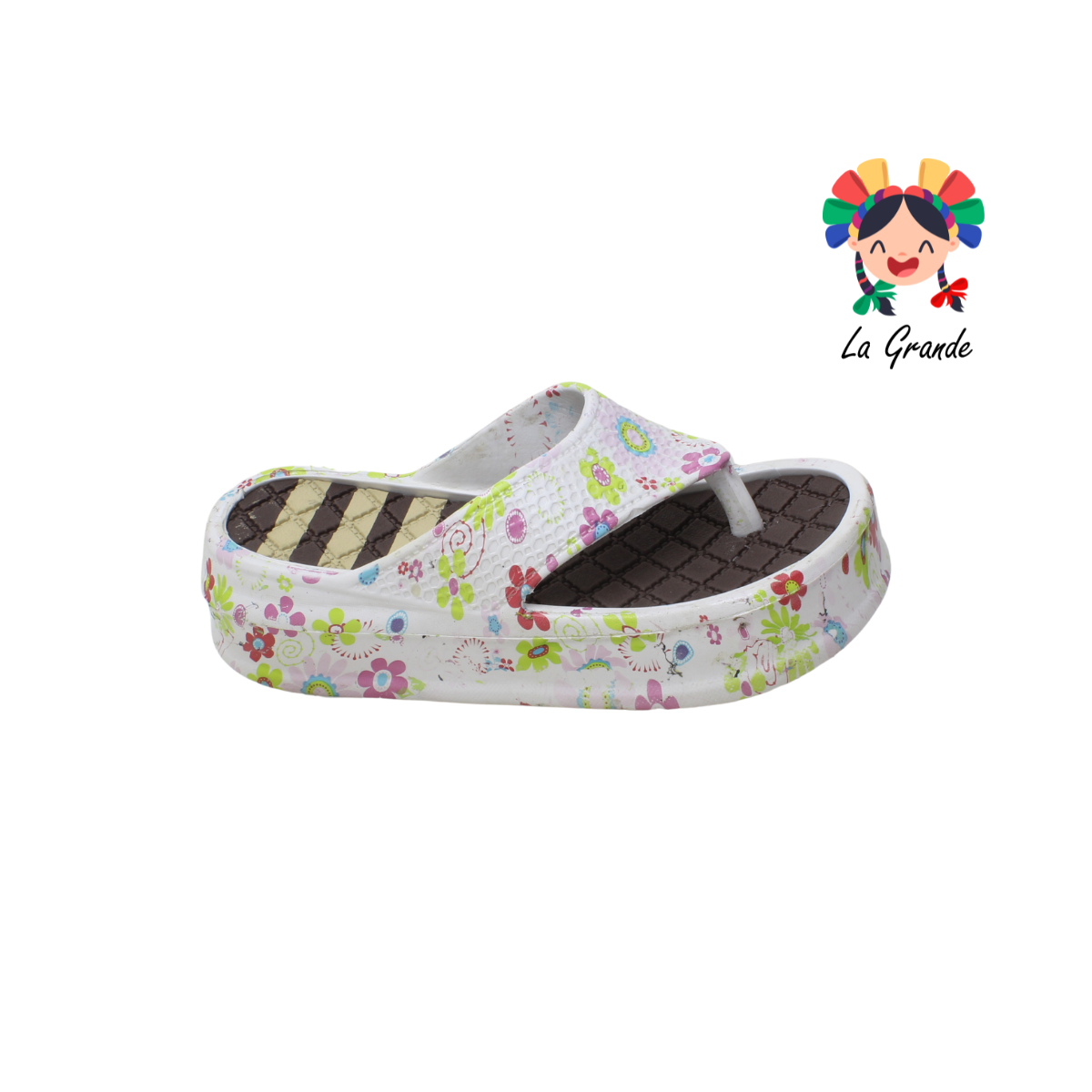 TS 010 TOP SANDAL Multicolor Sintético Sandalia para Dama