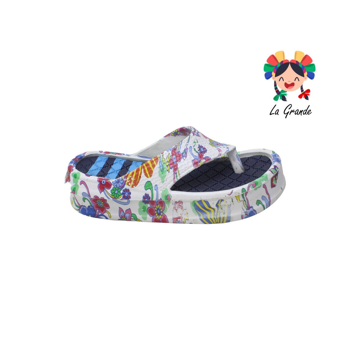 TS 010 TOP SANDAL Multicolor Sintético Sandalia para Dama