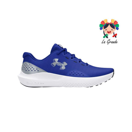 CHARGED SURGE 4-UNDER ARMOUR Azul rey bco tenis deportivo original importado para caballero