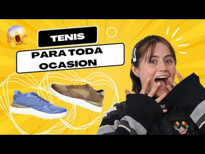 845 MAKKENA Azul Mezclilla Tenis Casual para Caballero